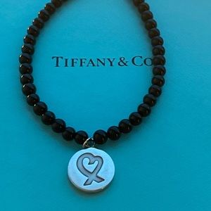 Tiffany & Co. Jewelry - Tiffany Black Onyx Loving Heart Bracelet Tiffany & Co. Jewelry - Tiffany Black Onyx Loving Heart Bracelet